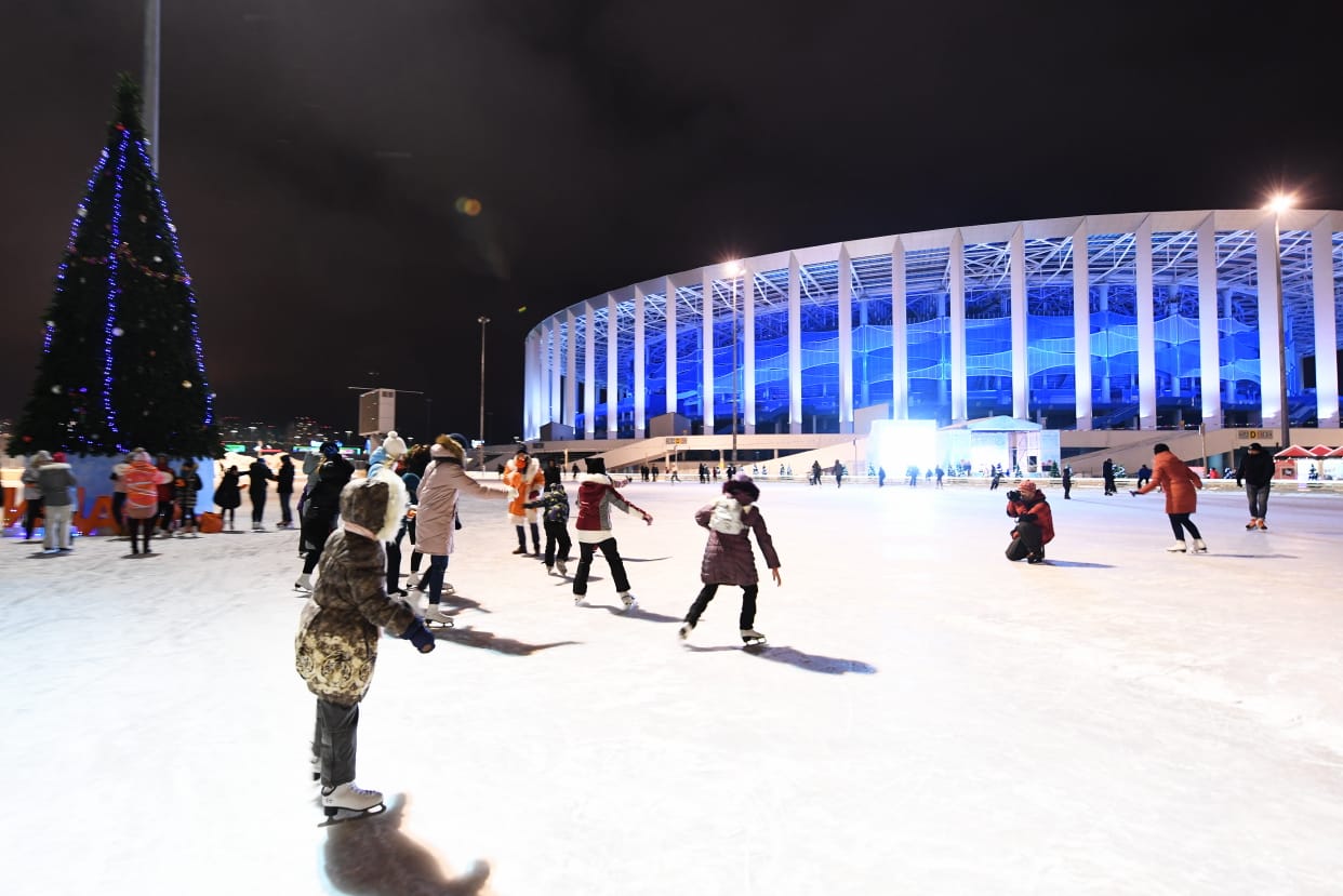 На развлекательной площадке «Зимняя сказка» в Нижнем Новгороде побывали около 32 тысяч человек в период новогодних праздников
