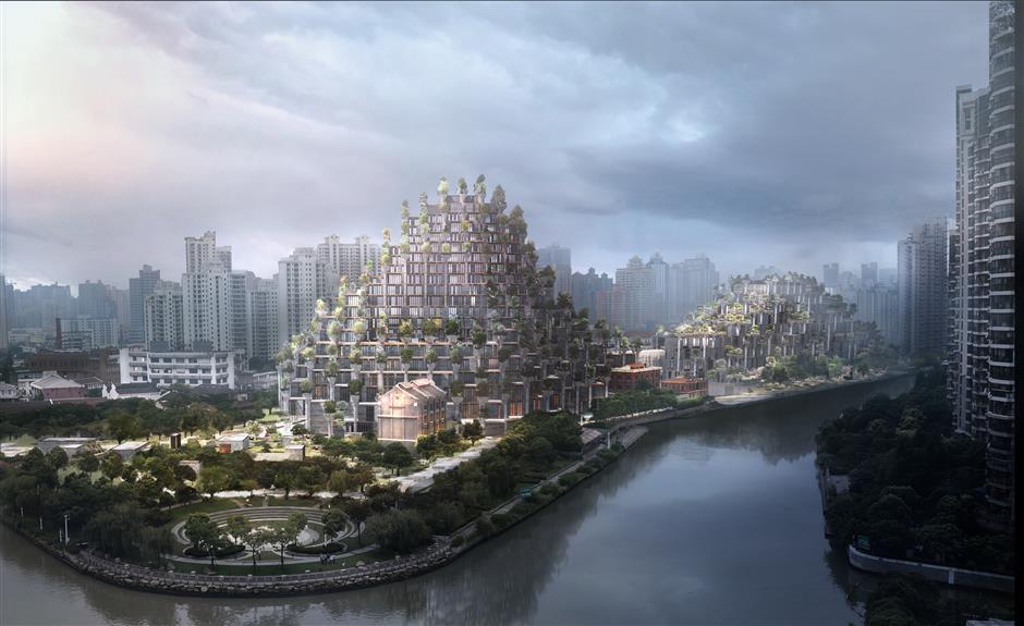 Торговый комплекс «1000 деревьев» - восьмое чудо света в Шанхае (Китай) - фото 2