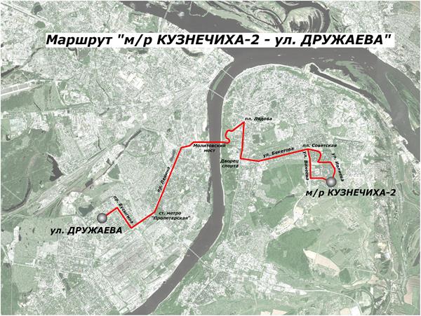 Какими будут новые автобусные маршруты в Нижнем Новгороде — схемы  - фото 15
